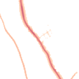 Daytime road noise heatmap for SP2 0QQ