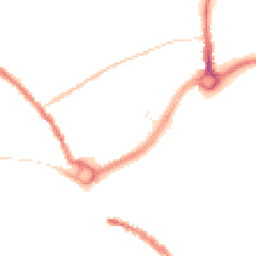 Night-time road noise heatmap for SP2 7AY
