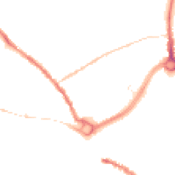 Night-time road noise heatmap for SP2 7BY