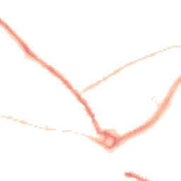 Night-time road noise heatmap for SP2 7BZ