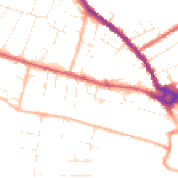 Daytime road noise heatmap for SP2 7FW