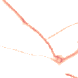 Night-time road noise heatmap for SP2 7LW
