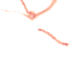 Night-time road noise heatmap for SP2 7SY