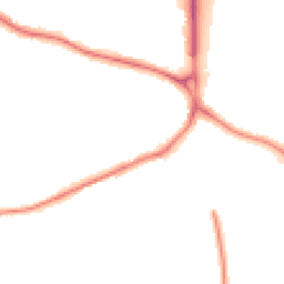 Night-time road noise heatmap for SP2 8DT