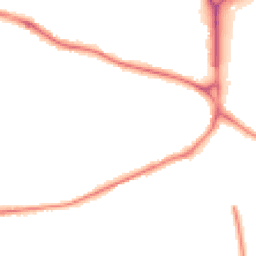 Night-time road noise heatmap for SP2 8DX