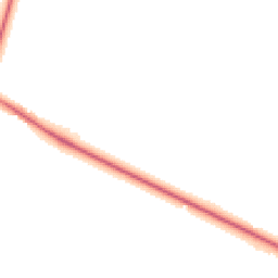 Night-time road noise heatmap for SP2 8PU