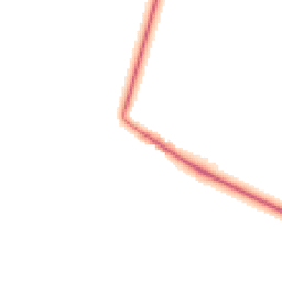 Night-time road noise heatmap for SP2 8PZ