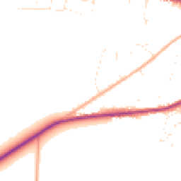Daytime road noise heatmap for SP2 8QH