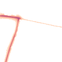 Night-time road noise heatmap for SP2 9AL