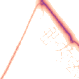 Daytime road noise heatmap for SP2 9FA