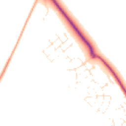 Daytime road noise heatmap for SP2 9GX