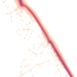 Daytime road noise heatmap for SP2 9PB