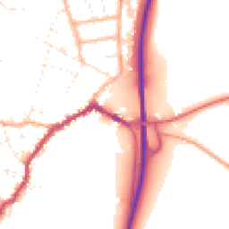 Daytime road noise heatmap for SP6 1AH