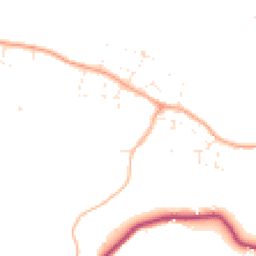 Daytime road noise heatmap for SP6 1BD