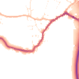 Daytime road noise heatmap for SP6 1BE