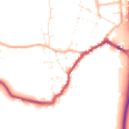 Daytime road noise heatmap for SP6 1BG