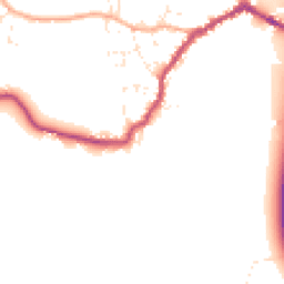 Daytime road noise heatmap for SP6 1BH