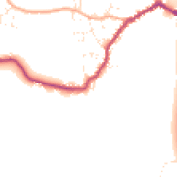 Daytime road noise heatmap for SP6 1BJ