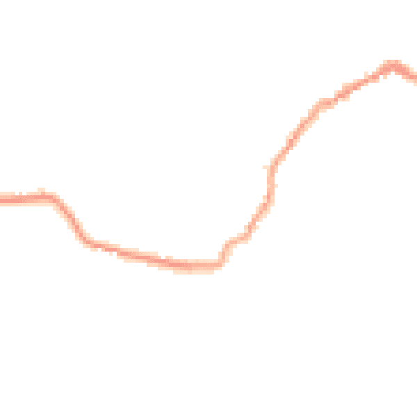 Night-time road noise heatmap for SP6 1BP