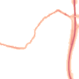 Night-time road noise heatmap for SP6 1BQ