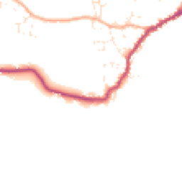 Daytime road noise heatmap for SP6 1BT