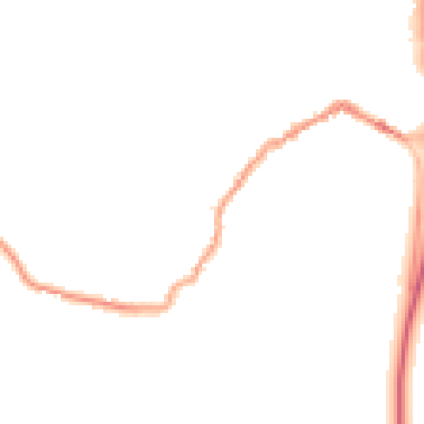 Night-time road noise heatmap for SP6 1BW