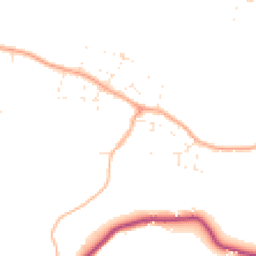 Daytime road noise heatmap for SP6 1BX