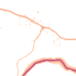 Daytime road noise heatmap for SP6 1BZ