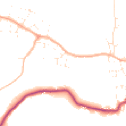 Daytime road noise heatmap for SP6 1DB