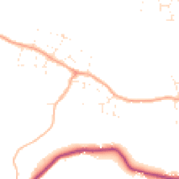 Daytime road noise heatmap for SP6 1DD