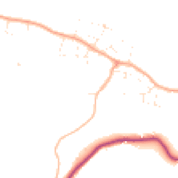 Daytime road noise heatmap for SP6 1DE