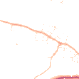 Daytime road noise heatmap for SP6 1DP