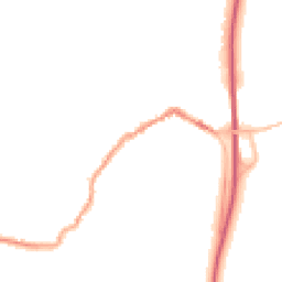 Night-time road noise heatmap for SP6 1FB