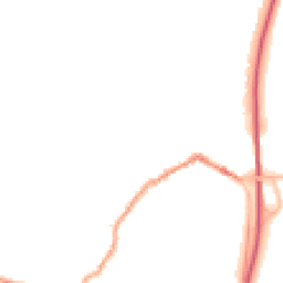 Night-time road noise heatmap for SP6 1FH