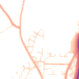 Daytime road noise heatmap for SP6 1FP