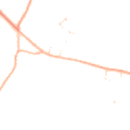 Daytime road noise heatmap for SP6 1FR