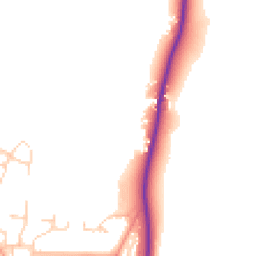 Daytime road noise heatmap for SP6 1FW