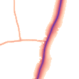 Daytime road noise heatmap for SP6 1NA