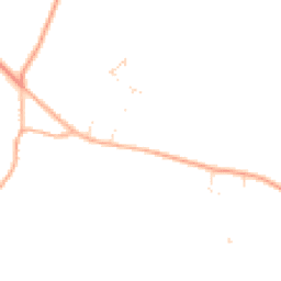 Daytime road noise heatmap for SP6 1PB