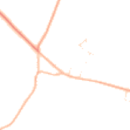 Daytime road noise heatmap for SP6 1PH