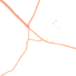 Daytime road noise heatmap for SP6 1PN