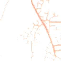 Daytime road noise heatmap for SP6 1QR