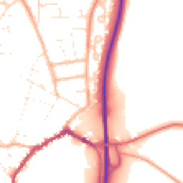Daytime road noise heatmap for SP6 1RH