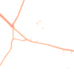Daytime road noise heatmap for SP6 1SY