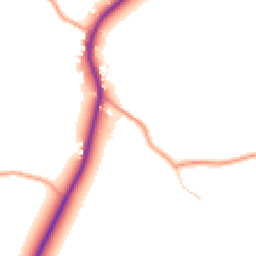 Daytime road noise heatmap for SP6 2AA