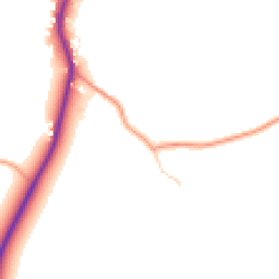 Daytime road noise heatmap for SP6 2AE