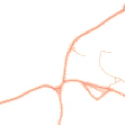 Daytime road noise heatmap for SP6 2AJ
