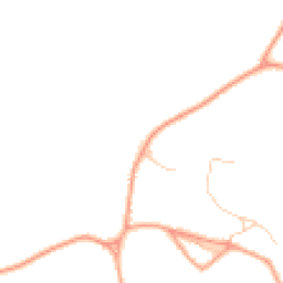 Daytime road noise heatmap for SP6 2AL