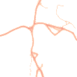 Daytime road noise heatmap for SP6 2AT