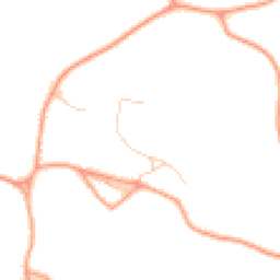 Daytime road noise heatmap for SP6 2BE